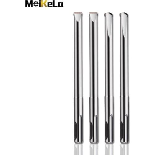 MeiKeLa 10Pcs High Quality Alloy Chisels Carbide Tipped Stone Chisels SDS Plus Shank Chisel Bit