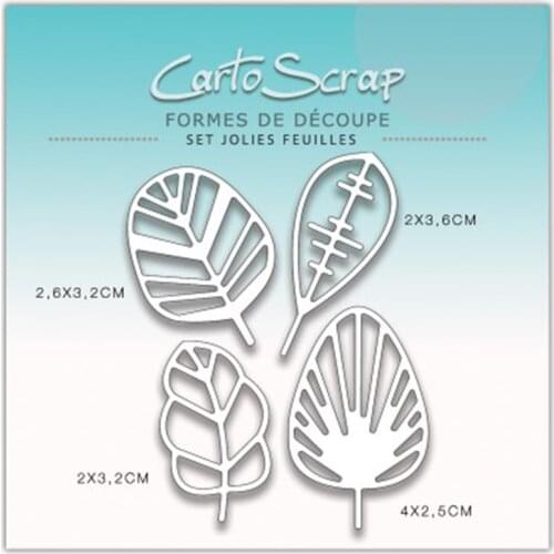 CH 2021 New Arrival jolies-feuilles Metal Cutting Dies Stencils for DIY Scrapbooking/photo Album Decorative Embossing DIY Paper