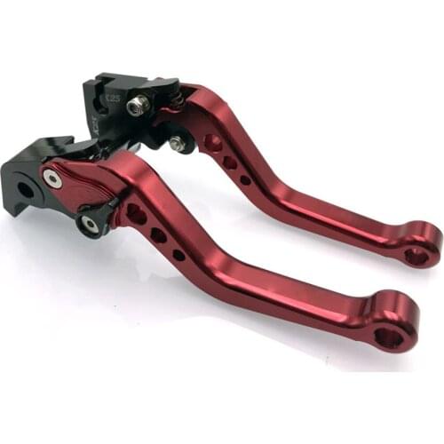 Motorcycle CNC aluminum Shorty Adjustable Brake Clutch Levers For GROM MSX 125 2013 - 2015