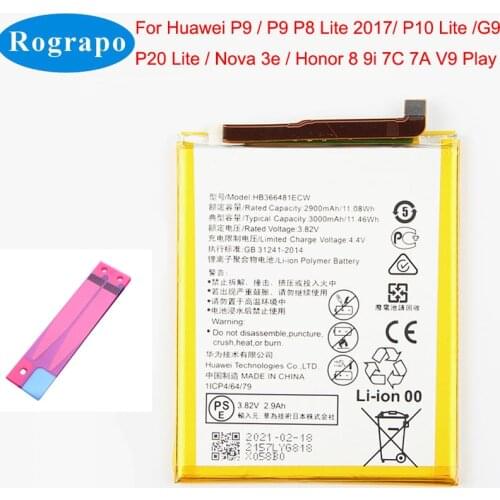 3000mAh Mobile Phone Replacement Battery Accumulator For Huawei Honor 7A Pro AUM-AL00 AL20 TL00 TL20 Cellphone Batteries