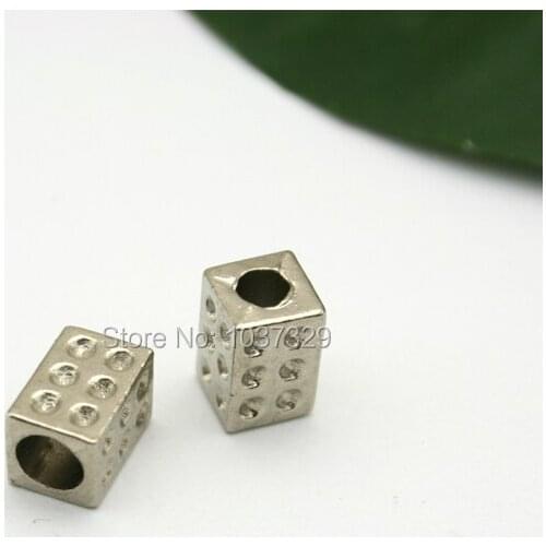 Wholesale metal zinc alloy bell stoppers square cord ends lock BELL-011