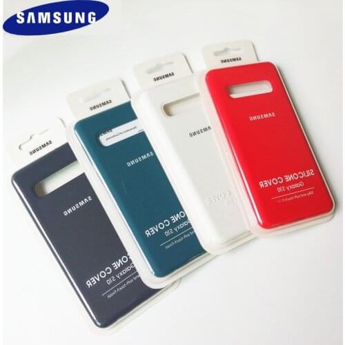 For Samsung Galaxy S9 Plus Original Liquid Silicone Phone Case Silky Soft-Touch Phone Cover For samsung S8 S9 S20 Plus case