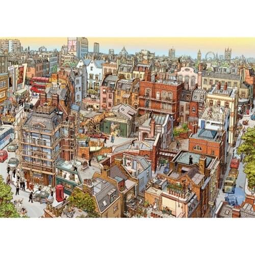 Adult Relieve Stress 2000 Piece Jigsaw Puzzle Classic Children Educational Adults Puzzles Learning Toy Kids Birthday Gift BC50PT