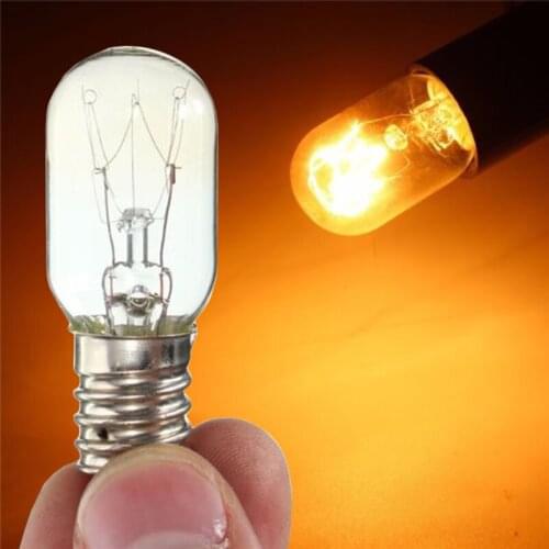 20pcs Durable E14 15W Salt Lamp Globe Light Refrigerator Light Bulb Replacement AC220-240V Easy Install Heat Resistant