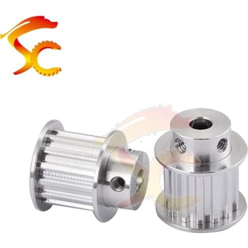 Tming pulley T5 14 teeth bore 6.35mm T5 14 teeth timing pulley fit for T5 Timing belt width 16mm