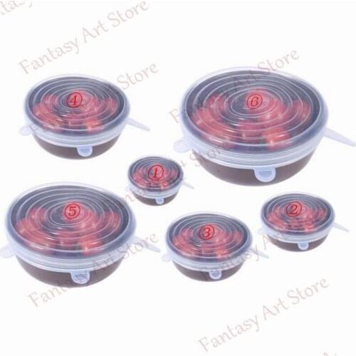 Silicone Telescopic Lid is a Durable and Expandable Lid That Can Be Reused to Keep Food Fresh