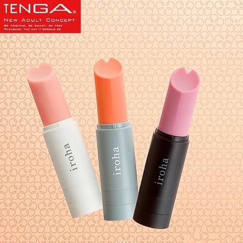 Tenga iroha mini vibrating lipstick vibrating electric bullet vibrator sex toy female clitoral stimulation can be love toys