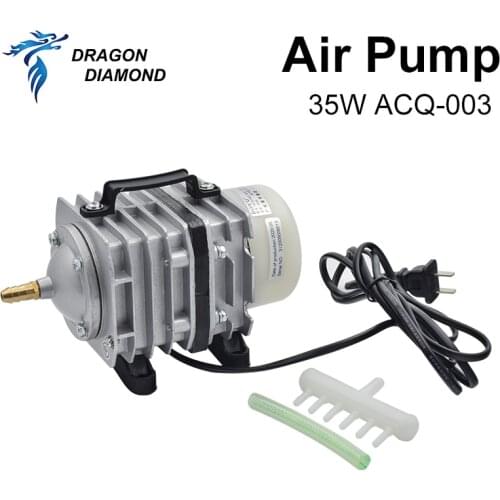 DRAGON DIAMOND CO2 Laser 35W Air Pump Air Compressor Electrical Magnetic Pump For Co2 Laser Engraver Cutting Machine