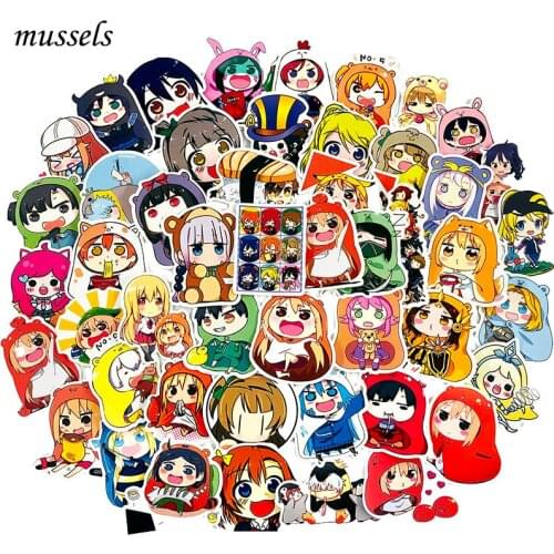 50Pcs Japanese classic cartoon character himouto Umaru Chan child Sticker scrapbooking for skateboard Toy luggage decoration