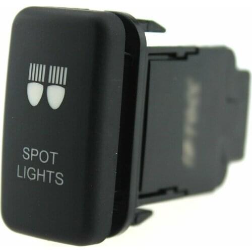 12V On-Off button switch Accessories 39mm Blue LED LIGHT BAR For Toyota Tacoma FJ Cruiser 4Runner