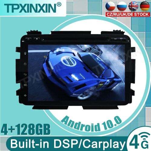 Android 10.0 DSP CarPlay Car Radio Multimedia Video Player Auto Stereo GPS For Honda HRV Vezel 2015 - 2017 2 din dvd