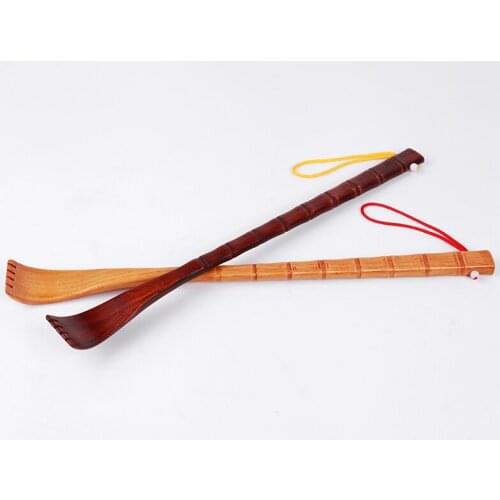 Body massage back Scratching licking back device wooden bamboo scratching device itching
