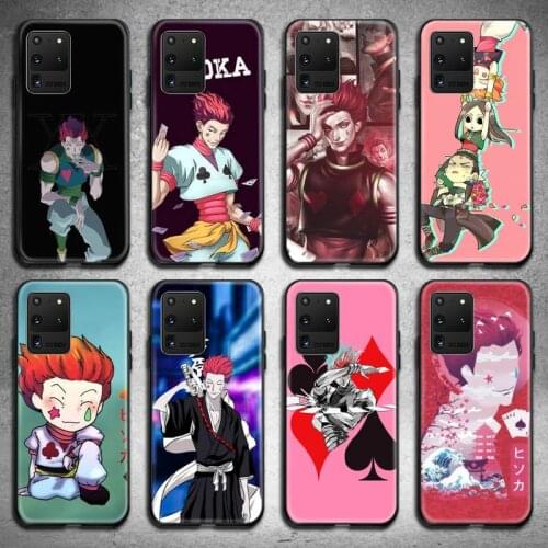 HOTCASHOP hunter x hunter hisoka anime Phone Case for Samsung S20 plus Ultra S6 S7 edge S8 S9 plus S10 5G lite 2020