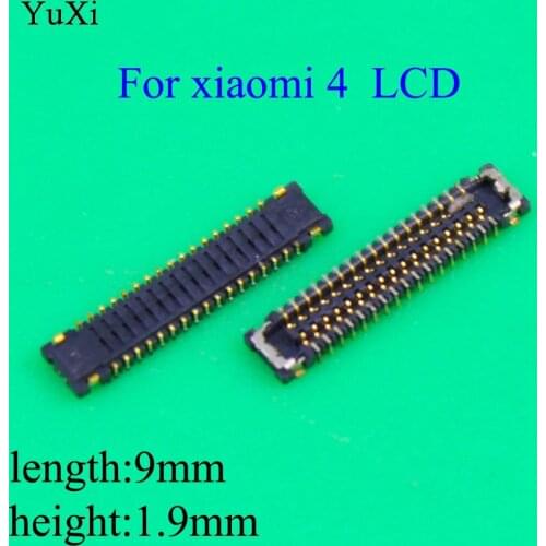 YuXi FPC connector for xiaomi 4 mi4 m4 LCD display screen on motherboard mainboard