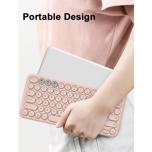 Slim Mini Wireless Bluetooth Keyboard Mouse Rechargeable Gaming For MAC PC Windows Macbook Gamer Laptop Keypad Computer Keyboard