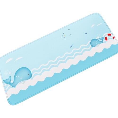 Zeegle Kids Bedroom Carpet Flannel Bedside Rugs Non-slip Carpets Kids Room Home Decor Floor Mats Kitchen Rug Bathroom Mats