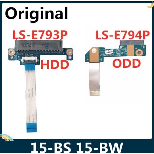 LSC Original ODD CSL50 LS-E794P NBX00026G00 And HDD LS-E793P For HP 15-BS 15-BW Laptop Optical Drive Connector Board With Cable