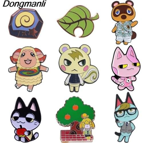 P5695 Dongmanli Animal Creativity Enamel Pins Women Badge Backpack Collar Lapel Pin Game Hat Jewelry