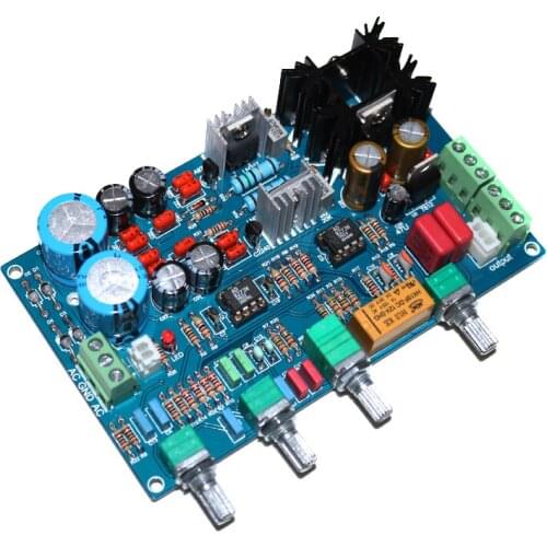 AD827JN parallel Regulatory tone board Class A fever Preamp pre-amp board