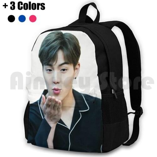 Shownu Outdoor Hiking Backpack Waterproof Camping Travel Monsta X Kpop Jooheon Wonho Shownu Hyungwon I M Minhyuk Kihyun Got