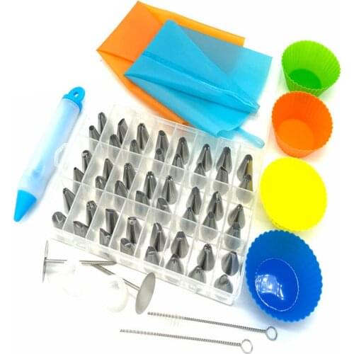 36 PCS Silicone Pastry Bag Tips Kitchen DIY Icing Piping Nozzle Cream Reusable Pastry Bags Cake Decor Bakeware Tools