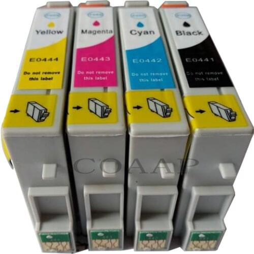 T0441-T0444 Compatible cartridge for Epson Stylus CX3600 CX3650 CX4600 CX6400 CX6600 inkjet Printer