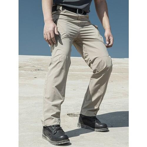Outdoor Tactical Quick Dry Pants Summer Hiking Sport Thin Breathable Stretch Slim Trousers Army Fan Men Training Military Pants