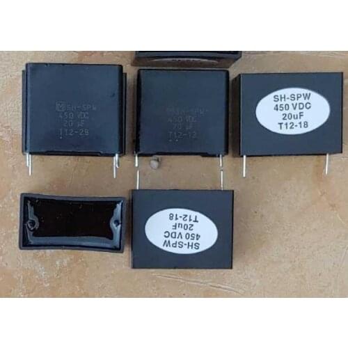 1pc SH-SPW 20UF 450V Air Conditioner Capacitor Pin Distance: 35mm