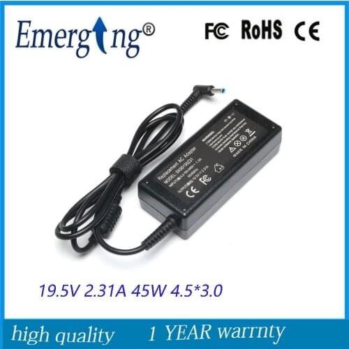 19.5V 2.31A 4.5*3.0mm 45W New AC Laptop Adapter 4.5*3.0mm For Hp Stream 13 9480m 9470m 740015-003(741727-001)