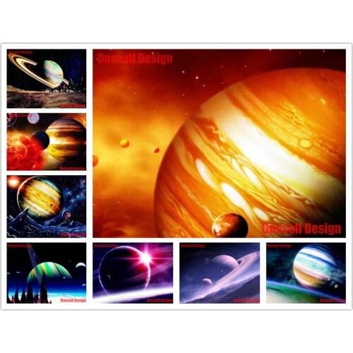 5d diamond painting full set Planet diy diamond mosaic sale star diy diamond embroidery full square/round decoration home