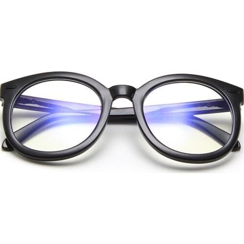 Anti Blue Light Blocking Filter Gaming Eyeglass Women Round Clear lens Cat Eye Glasses Frame Men Eyeglasses Eyewear Frame Oculos