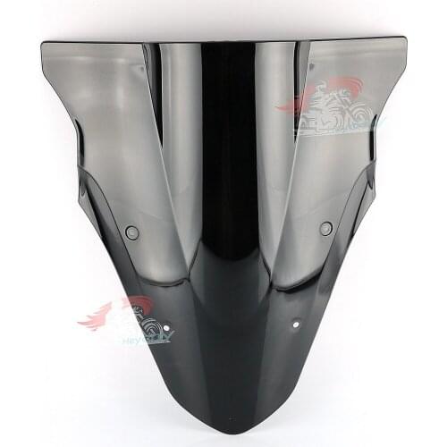 Black Windshield Windscreen For Kawasaki ER-6F Ninja650 EX650R 2012-2016 13 14 15 ABS plastic
