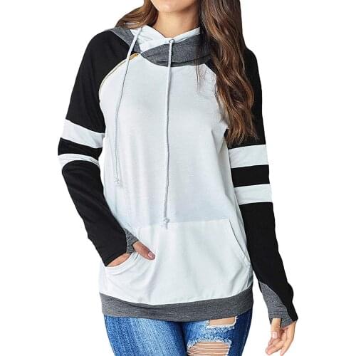 Chun feng Womens Autumn Hoodies