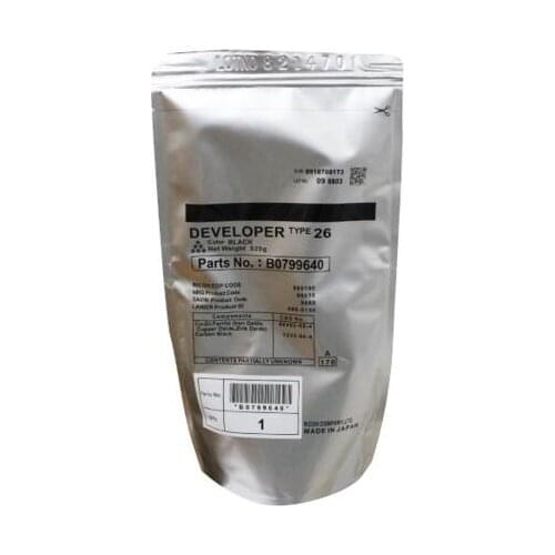 Einkshop 520g developer type 26 For Ricoh 1045 3035 3045 350 450 340 1035 2035 2045 1027 1035 1022 2035 Copier Parts B0799640