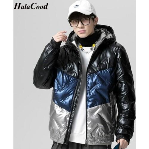 HALACOOD Hot Sell Winter Jacket Mens Quality Thermal Thin Down Coat Parka Male Warm Outwear Fashion White Duck Down Jacket Men