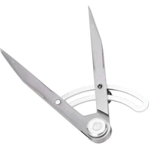 Steel Wing Divider Pencil Marking Compass Circle Maker Adjustable Scriber Craftsman 125mm