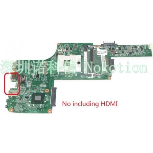 NOKOTION DABU5MB18A0 A00095030 For toshiba satellite L730 L735 Laptop motherboard HM65 HD GMA DDR3 Mainboard works