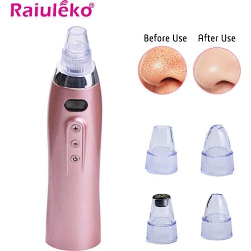 Microdermabrasion Blackhead Remover Vacuum Suction Face Pimple Acne Comedone Extractor Facial Pores Cleaner Skin Care Tools Hot