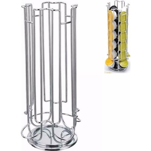 Table stand coffee rack holder for dolce gusto 24pcs 4 row