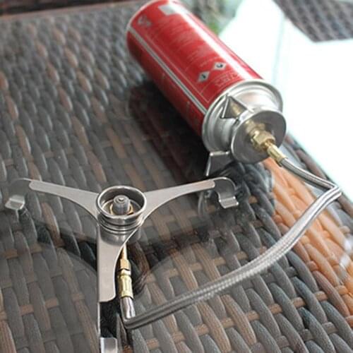High Quality Picnic Camping Stove Split Converter Connector Gas Tank Adapter Promotion