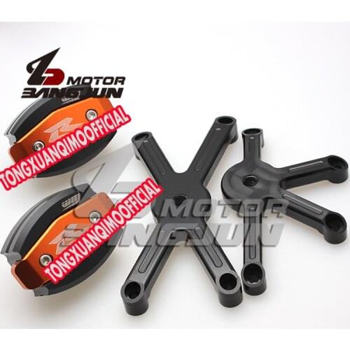 High quality cnc Motorcycle frame sliders crash engine tank protector frame slider for SUZUKI GSXR600/750 K6 K8 K11 06-14