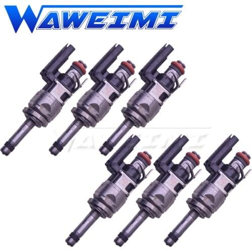 WAWEIMI 6 Pieces Petrol Fuel Nozzle Favorable Price Injection OEM 31432774 for vo-lvo S60 S80 V60 V70 XC60 2.0L fuel nozzles