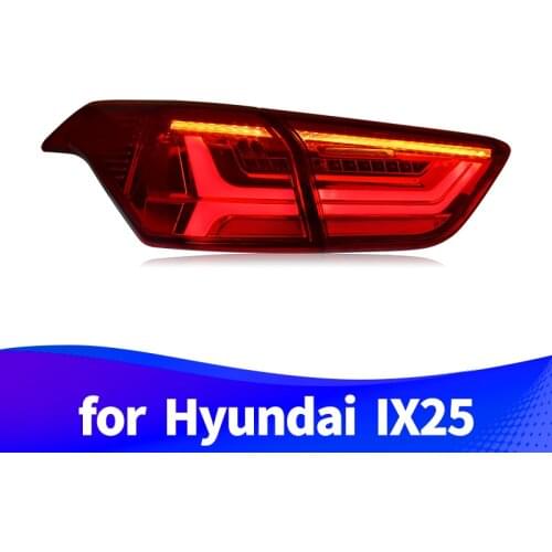 Taillight Assembly for Hyundai Creta Ix25 LED running light LED brake light LED sequential turn signal
