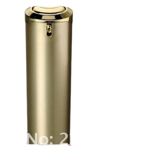 120ml gold Acrylic cone-shape press pump lotion bottle,cosmetic container,Cosmetic Packaging