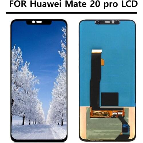 100% Original AMOLED LCD For Huawei Mate 20 Pro LCD Display Touch Screen Digitizer Assesmbly Replacement For Huawei Mate20 pro