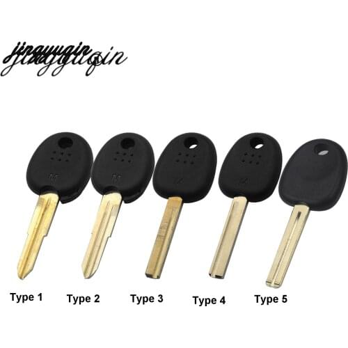 Jingyuqin 15pcs Transponder Key Blank For Hyundai Accent I30 IX35 Sonata NF Elantra Tucson Verna Car Key Shell Case Replacement