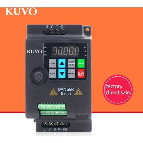 230V Single Phase Input 1.5kw 2HP Mini VFD Variable Frequency Drive Inverter for Motor Speed Control