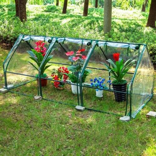 240x90x90CM Household Plant Greenhouse Outdoor fleshy greenhouse flower greenhouse heat preservation gardening supplies
