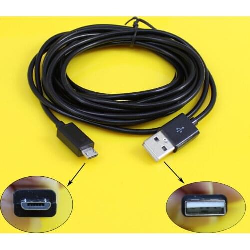 3M Extra long Micro USB charger cable play charging cord Line for Sony Playstation PS4 DUALSHOCK 4 Xbox one wireless Controller