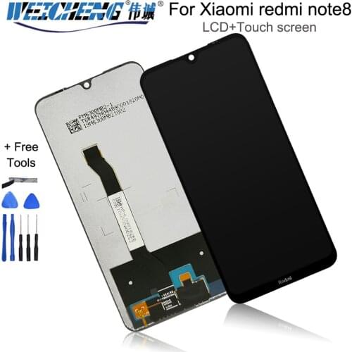 6.3''For Xiaomi redmi note 8 LCD Display +Touch Screen Assembly For Xiaomi redmi note 8 lcd Digitizer Sensor Glass Panel